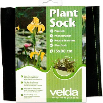 Odpadkový koš Velda textilní koš Plant Sock 15 × 80 cm