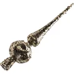 Dakls Vánoční špička 28 cm zlatá