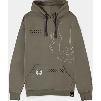 Pánská mikina Difuzed Obi-Wan Kenobi® Men's Regular Fit Hoodie (kangaroo pocket) - XL