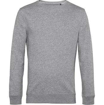 Pánské tričko B&amp;C Unisex tričko s dlouhým rukávem WU31B Heather Grey XS