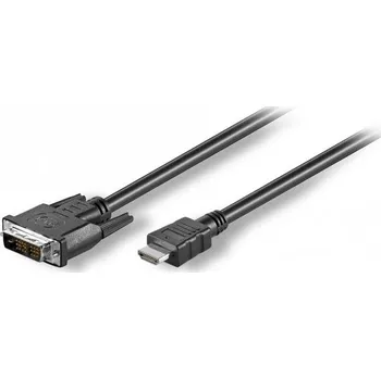 Audio kabel Sommer Cable HDMI 19-pol maleDVI 18+1-pol male 3,0m