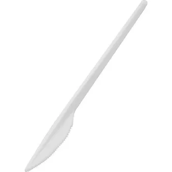 Jednorázové nádobí Nůž hnědý WPC 18 cm / 100ks
