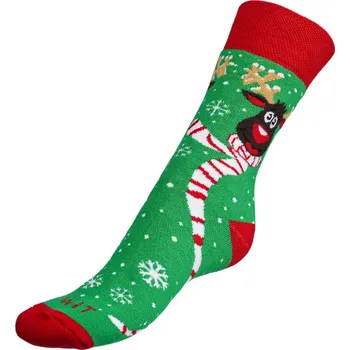 Dámské ponožky Bellatex Ponožky Termo Rudy 2 zelená vel. 43-46