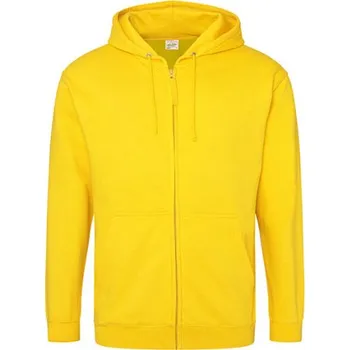 Pánská mikina Just Hoods Pánská mikina na zip JH050 Sun Yellow S