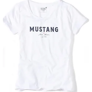 Dámské tričko MUSTANG Dámské bílé tričko AURELIA M 6188_2100.200