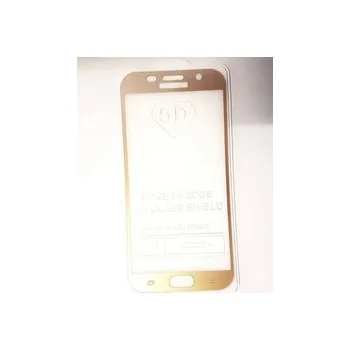 Pouzdro na mobilní telefon Tvrzené ochranné sklo 5D Galaxy A7 2017 - zlaté