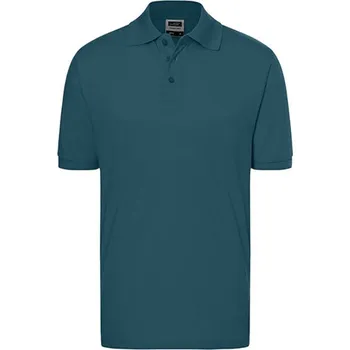 Pánská móda James&amp;Nicholson Unisex polokošile JN070 Petrol XXL
