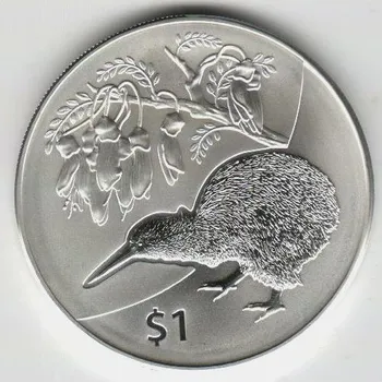 Stříbrná investiční mince Kiwi 2012 - 1 Oz