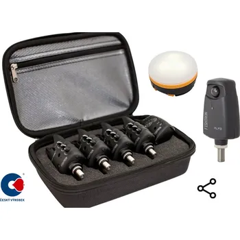 Signalizace záběru Sada Flajzar Fishtron Q9 RGB TX 4+1 + ALF3 + WRL1