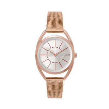 Hodinky Růžové dámské hodinky MINET ICON ROSE GOLD MESH MWL5015 (POŠTOVNÉ ZDARMA!! )