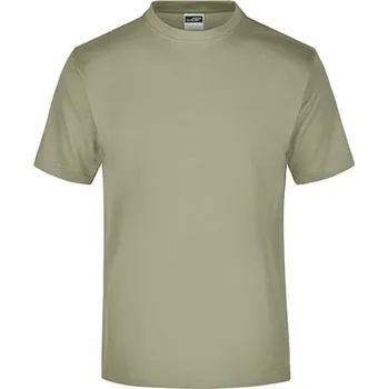 Pánské tričko James&amp;Nicholson Unisex triko JN001 Khaki L