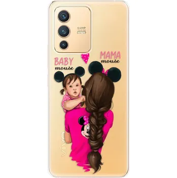 Pouzdro na mobilní telefon Odolné silikonové pouzdro iSaprio - Mama Mouse Brunette and Girl - Vivo V23 5G