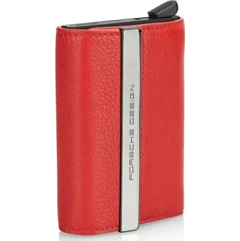 Peněženka Porsche Design X Secrid Cardholder pouzdro na karty s pop- up funkcí oranžová láva