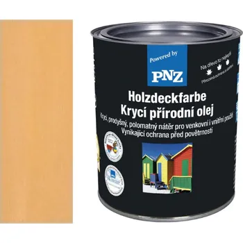 Olej na dřevo PNZ Krycí přírodní olej 0,75l Odstín: sonnengelb