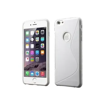 Pouzdro na mobilní telefon Silikonový obal Apple iPhone 6 PLUS - bílý 2