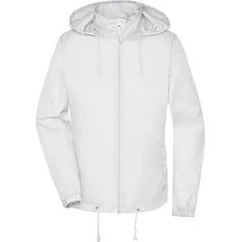 Dámská větrovka James&Nicholson Dámská větrovka JN1131 White S