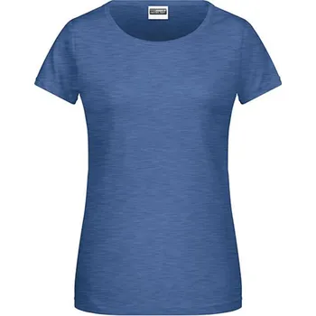 Dámské tričko James&amp;Nicholson Dámské triko JN8007 Light Denim Melange S