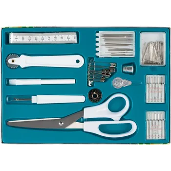 crelando® Sortiment šicích nití / Krejčovské potřeby (krejčovské potřeby)