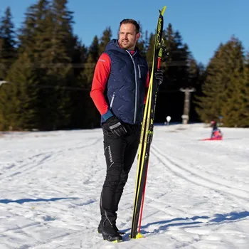 Dámské šaty Pánské zimní zateplené kalhoty PANORAMIC L