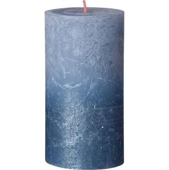 Svíčka Svíčka válec Bolsius Rustic Sunset 68 x 130mm - Sky blue + blue