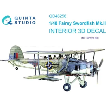 Plastikový model 1/48 Swordfish Mk.II 3D-Printed & col.Inter. (TAM)