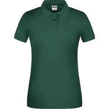 James&amp;Nicholson Dámská polokošile JN873 Dark Green 3XL