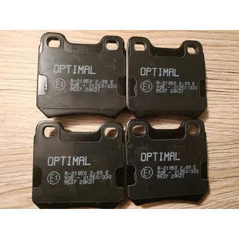 DANAPO Sada brzdových destiček, kotoučová brzda OPTIMAL 9537