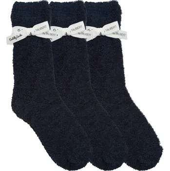 Dámské ponožky SMOOTH luxusní dárkově balené žinilkové jednobarevné ponožky Taubert UNI tm. modrá