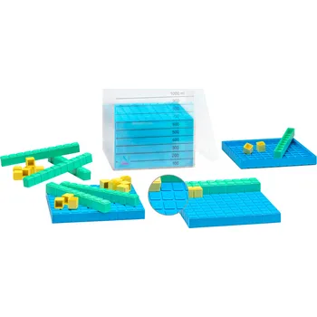 Dřevěná hračka RePlastic Base Ten Cube