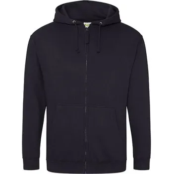 Pánská mikina Just Hoods Pánská mikina na zip JH050 Jet Black M