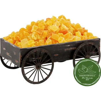 Sušené ovoce Papaya sušená kostky 250g