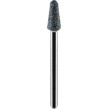 Brusný kotouč Graphite Brusný kámen kužel 5 x 10 mm, trn 3.2 mm, 3 ks