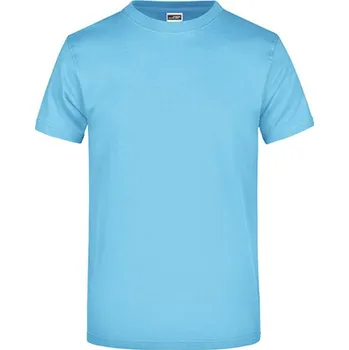 Pánské tričko James&Nicholson Unisex triko JN002 Sky Blue XL