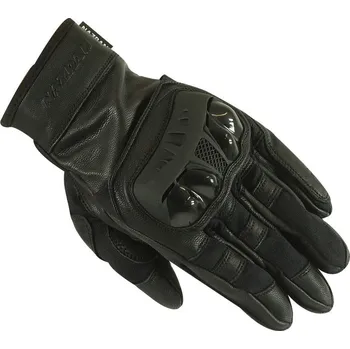 Moto rukavice Rukavice na moto Nazran Dark black vel. XL