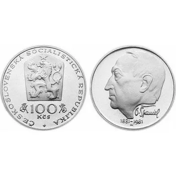 1981 - Pamětní mince Otakar Španiel - b.k.