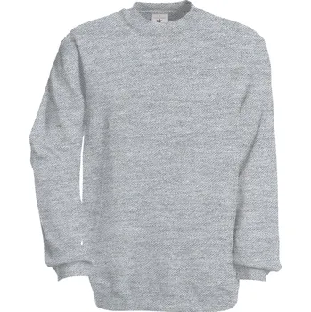 Pánská mikina B&amp;C Pánská mikina WU600 Heather Grey S