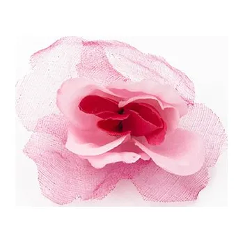 umělá květina Růže 012 růžová