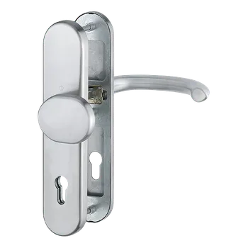 Dveřní kování HOPPE Bezpečnostní kování Marseille, nerez Provedení: klika - koule, Povrch: F69 nerez