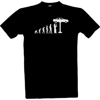 Pánské tričko Tričko s potiskem Evoluce automechanik pánské