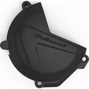 POLISPORT kryt spojkového víka KTM XC-F/SX-F 16-17, HUSQVARNA FC 250/350 16-20, FE 250/350 17-19, barva černá KTM SX-F 250 rok 16-22