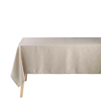 ubrus Douceur d'intérieur Žakárový ubrus LOLLY, obdélníkový, béžový, 140 x 240 cm
