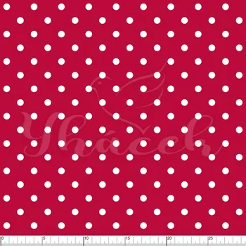 Zakázkový tisk, softshell, kočárkovina... Velký puntík na bordó Látky k tisku: Microfirba