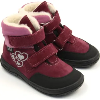Dívčí sněhule Jonap Barefoot Jerry vínové srdce EUR 30