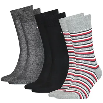 Tommy Hilfiger 100000844-003 3 páry 42 Pánské ponožky Tommy Hilfiger 100000844-003 3 páry 42