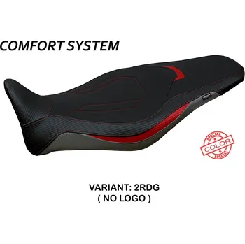 Moto sedlo TPZ Italia Potah sedla Yamaha MT-09 (2021) Atos special color comfort model potah sedla: bez loga 2RDG (red-grey)