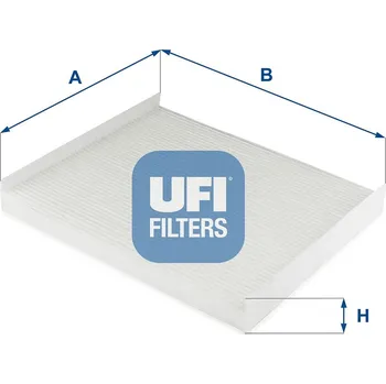 Klimatizace automobilu Filtr, vzduch v interiéru UFI 53.331.00