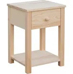 Noční stolek MATYÁŠ SN04 z masivního dřeva Barevné provedení: Olše