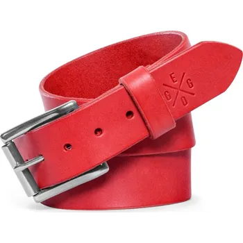 Opasek Eggo Rappaport M pánský kožený opasek Červená