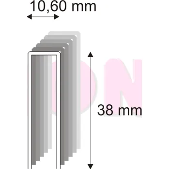 Sebeobrana 363/38-75 PR truhlářské spony | Nože Mikov Ostatní