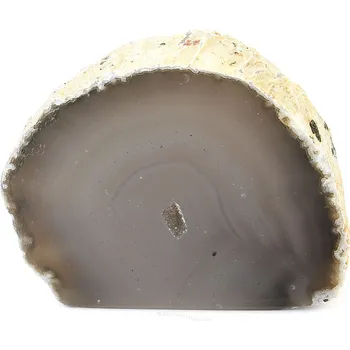 Přírodní kámen Achát geoda s mini dutinkou 198g